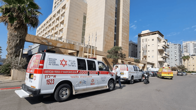 מזירת האירוע בבת ים