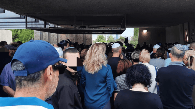 מסע הלוויה של מיכאל לדיגין ז"ל