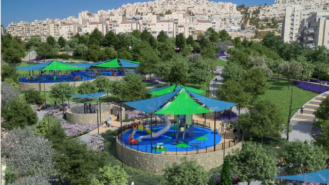 הפארק הרובעי המתכונן בשכונת הר חומה
