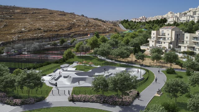 הפארק הרובעי המתכונן בשכונת הר חומה