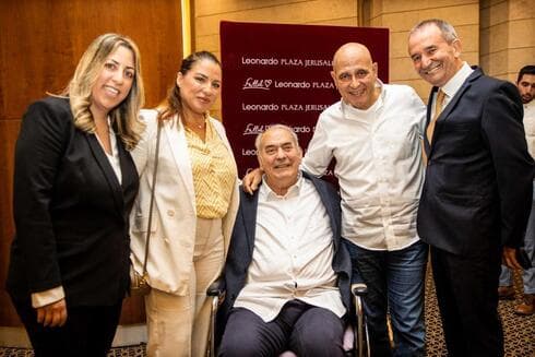 חוגגים לשף שלום קדוש 40 שנים במלון לאונרדו פלאזה ירושלים