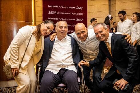 חוגגים לשף שלום קדוש 40 שנים במלון לאונרדו פלאזה ירושלים