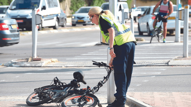תאונה בבאר שבע 