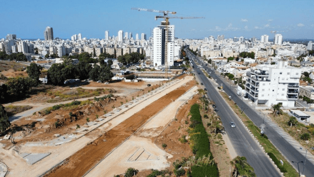 העבודות להסטת שדרות בנימין