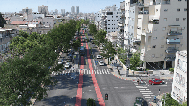הדמיית הנת"צ ברחוב ספיר 