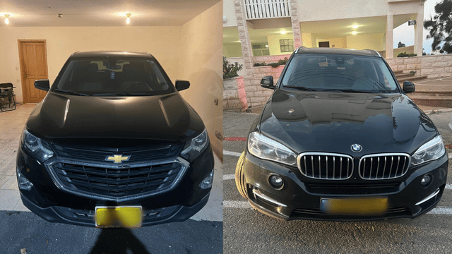 הרכבים שהוחרמו
