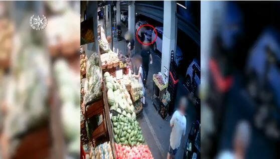 מזירת ניסיון הרצח ברחוב בלפור בבת ים