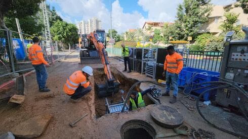 עבודות שדרוג צנרת הביוב ברחוב ירושלים