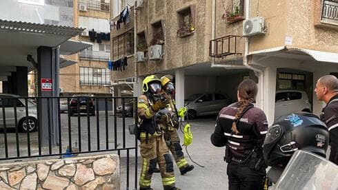 מזירת האירוע בבת ים