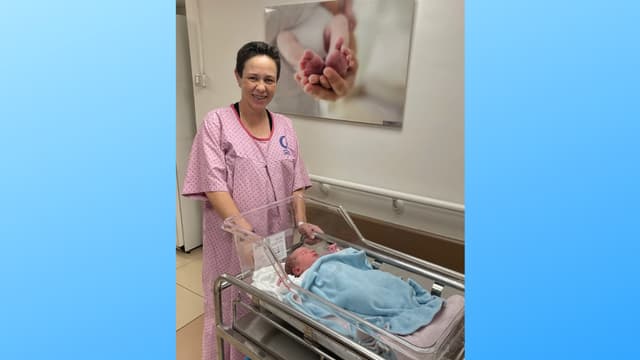 נטשה פרי עם בתה שי-לי