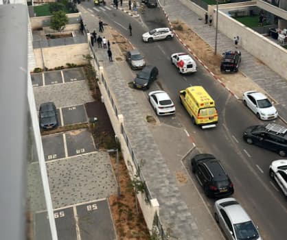 רכבו של דורון יפרח אחרי הפיצוץ