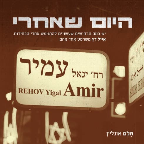 מתוך הקמפיין של מר"צ-העבודה