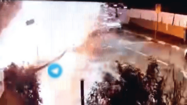 רגע הפיצוץ בשעריה רגע הפיצוץ בשעריה