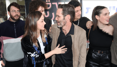 נלי תגר בהשקה עם גורי אלפי