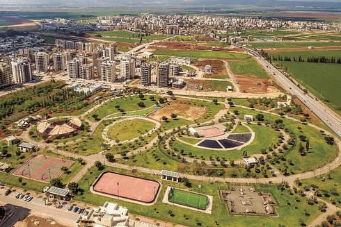 הפארק העירוני. תוכנן בתחילת המילניום