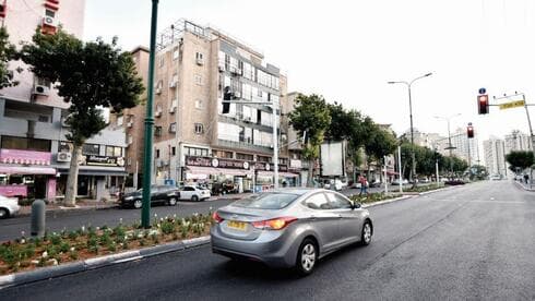 רחוב הרצל בראשל"צ. יחסם בחלקו לתנועה (צילום: קובי קואנקס) רחוב הרצל