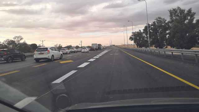 הנת"צ בכביש 60 עומד ריק והנהגים תקועים בפקקים