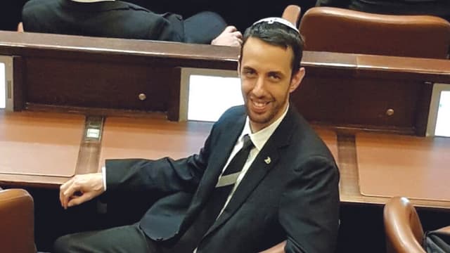 קלנר ביומו הראשון בכנסת