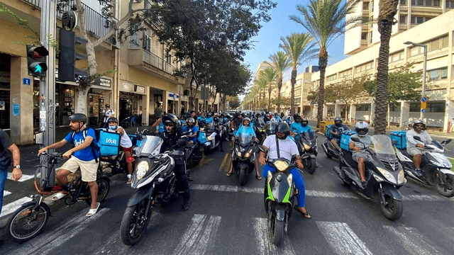 מחאת שליחי וולט