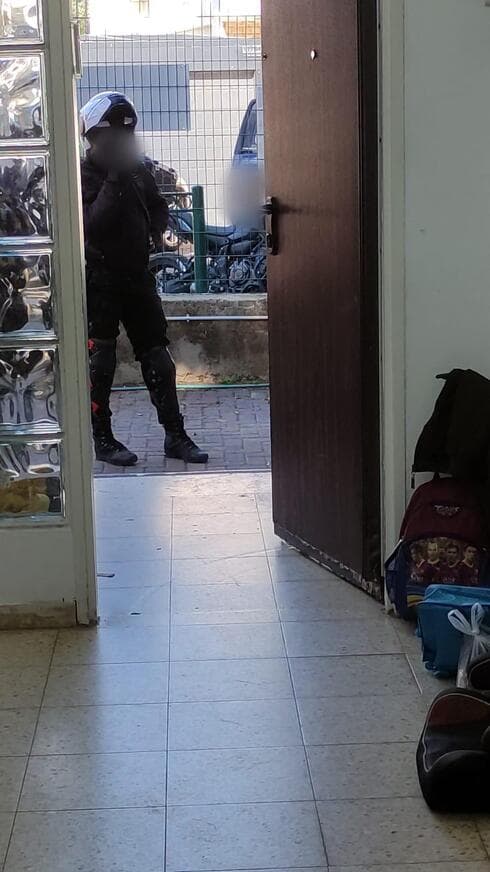 השוטרים שהוזעקו לגן