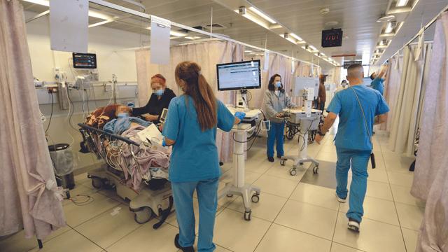 הלל יפה, השבוע. "המחלקות עמוסות, צוותים לא מסוגלים לגשת לכולם"
