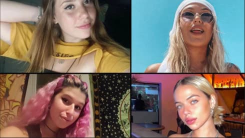 מימין: לי פוני, ארבל מזרחי, עידן צאובר ואוראל בן חיים