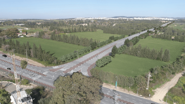 כך ייראה הכביש