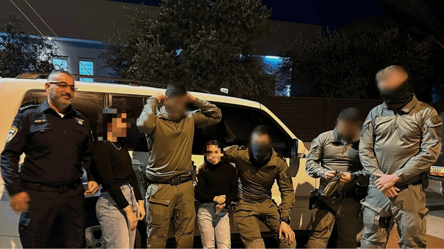 המפגש של הצעירות עם לוחמי מג"ב