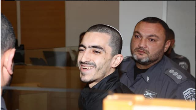 אושר אגסי בבית המשפט