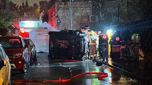 זירת התאונה, הלילה זירת התאונה, הלילה