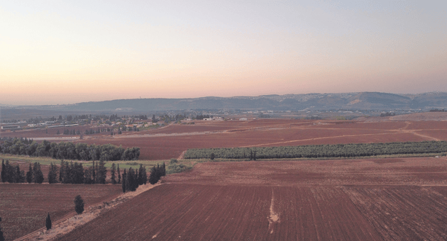 השטח עליו יקום הרובע החדש של עפולה