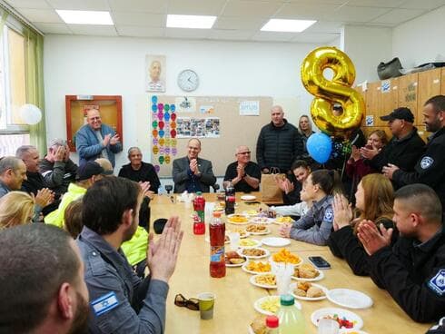 חגיגת יום ההולדת (צילום: דוברות העירייה) חגיגת יום ההולדת