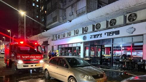נזק כבד נגרם למסעדה 