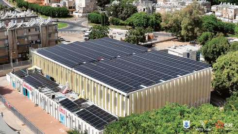 מערכות סולאריות שהותקנו ב"נעמי שמר"