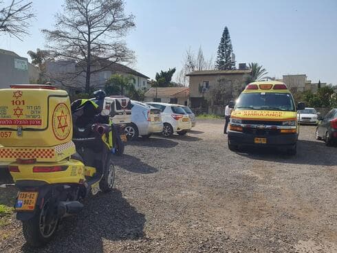 מזירת האירוע בנס ציונה