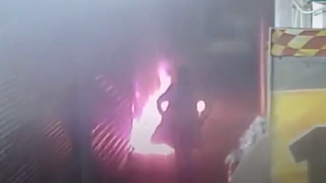 הנאשמת הציתה את המסעדה
