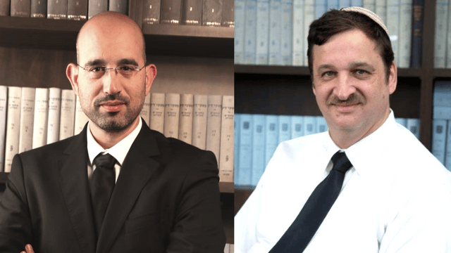 מימין עו"ד אורן כ"ץ, עו"ד יוני שליו ריבה