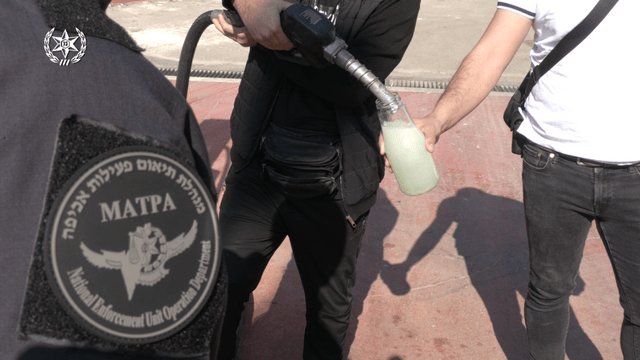 אכיפה נגד תחנות הדלק הפיראטיות אכיפה נגד תחנות הדלק הפיראטיות