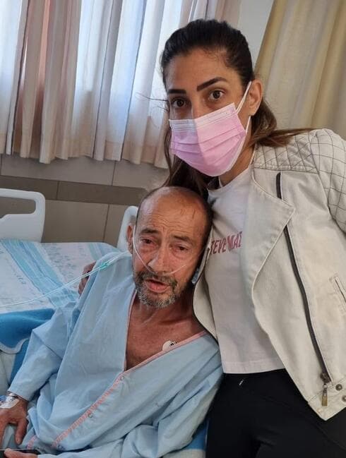 "אני רוצה להחזיר לאבא את העצמאות". קרן ואביה הרצל בבית החולים