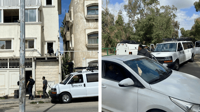מעצר החשודים בירי