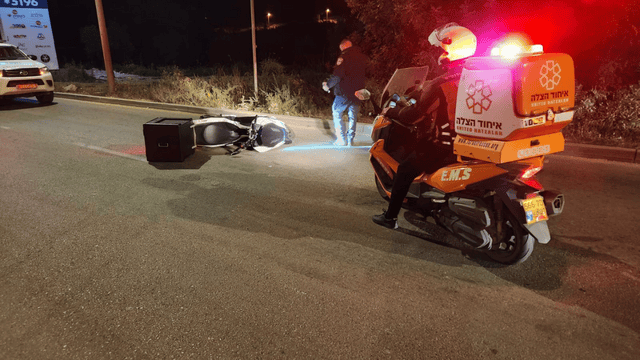 זירת התאונה בחריש