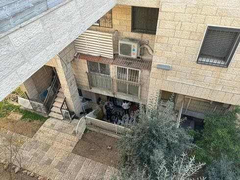 זירת האירוע ברחוב מורגנטאו (צילום: לירן תמרי) זירת האירוע ברחוב מורגנטאו