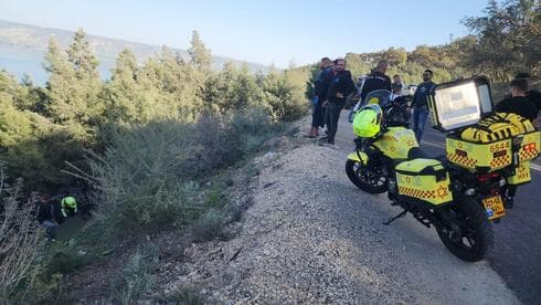 התהפכות טרקטורון ביער שוויץ