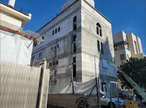 המבנה ברחוב חי"ש
