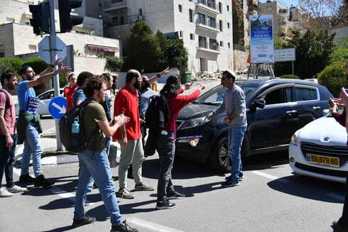 מחאת הסטודנטים סביב האוניברסיטה העברית