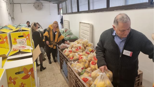 מפעל נתינה. בכירי הטכניון מתנדבים בלב ח"ש
