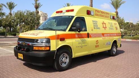 הפצוע פונה במצב קשה לבי"ח