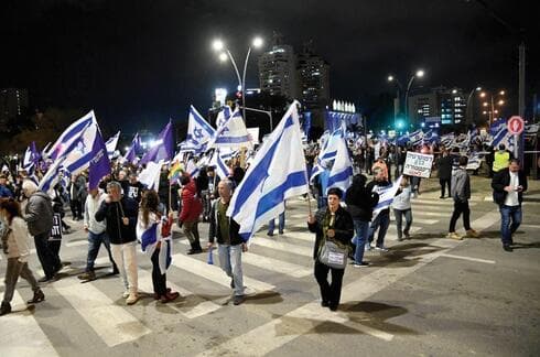 ההפגנה הגדולה שנערכה בשבת שעברה 