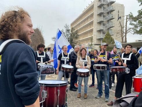 מחאת הסטודנטים בגבעת רם (צילום: שומרים על הבית המשותף ומחאת הסטודנטים) מחאת הסטודנטים בגבעת רם