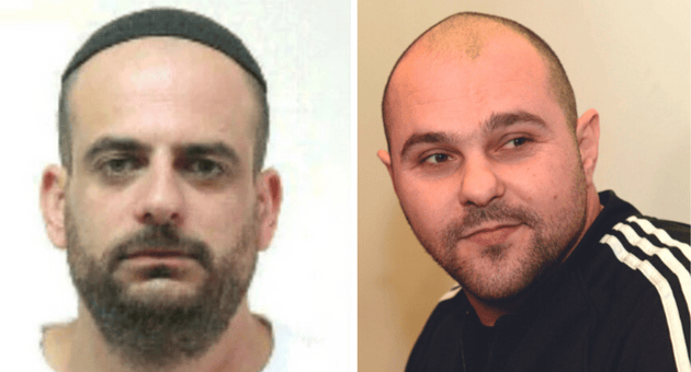 מיכאל מור (מימין) ושמוליק הרוש